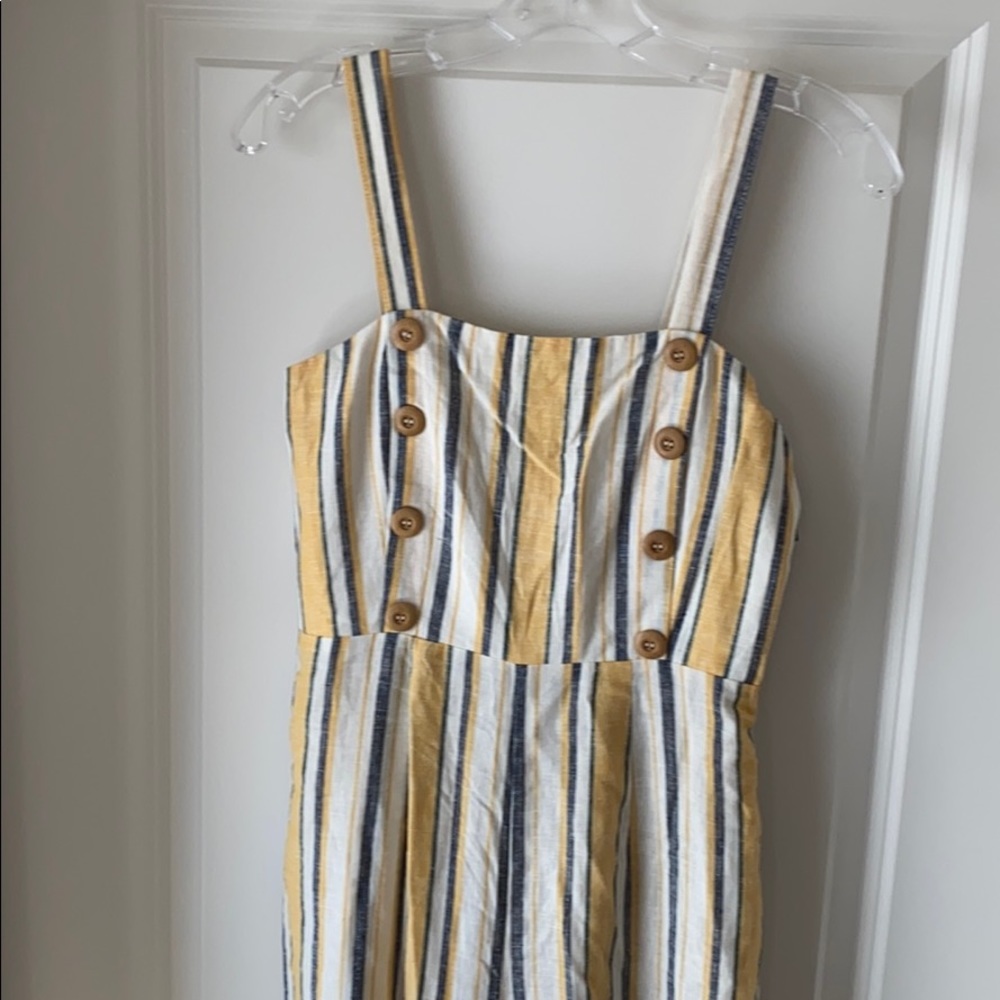 Striped Jumpsuit